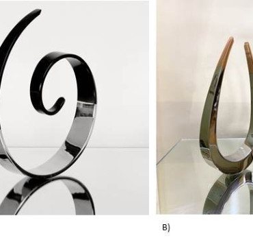 A) Curl B) Tarana (set of 2, both kinetic sculptures)