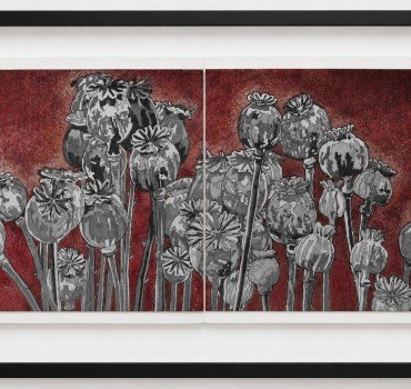 A Cycle Of Poppies  - (diptych)