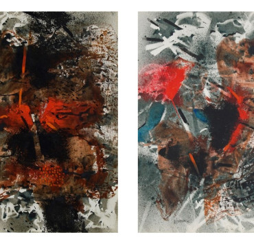 Abstract I & II (set of 2)