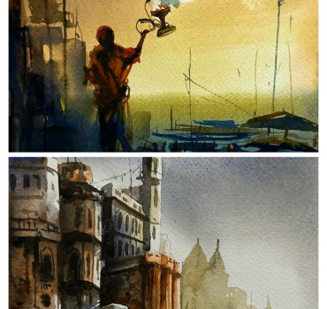  Benaras I & II (set of 2)