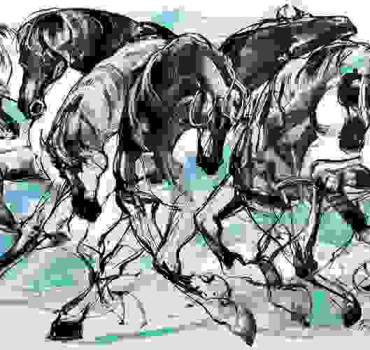 Galloping Horses II