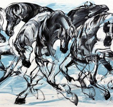 Galloping Horses II