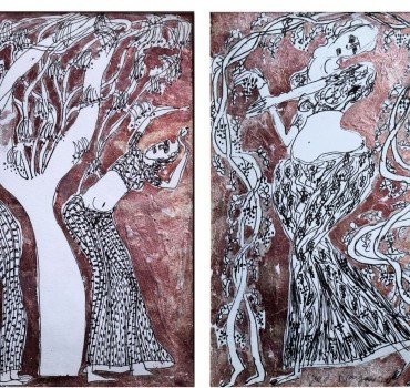 Naika & the Birds with Tree Trunk -1 & 3