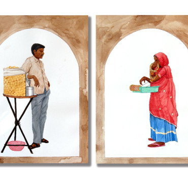 Panipuri Wala & Churi Wali