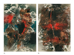 Abstract 5 & 8 (set of 2) | 22 x 15 in. each