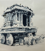 Ant Symphony in Stone | 28 x 22 in.