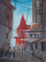 Banaras Temple | 16 X 12 Inches