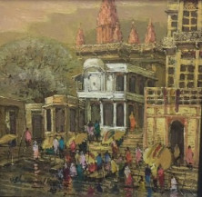 Benaras 1 | 18 x 18 Inches