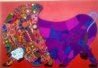 Bull 1 | 15 X 22 Inches