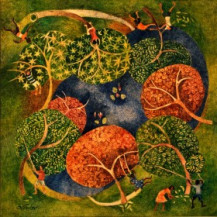 Childhood | 16 X 16 Inches