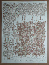 Gai Charan | 44 X 30 Inches