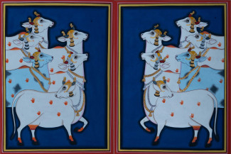 Gai Pichwai | 15 X 11 Inches