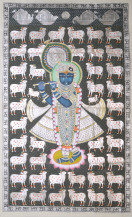 Gopashtami III | 60 x 36 Inches