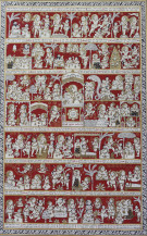 Hanuman Chalisa | 30 x 48 Inches