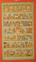 Hanuman Chalisa II | 50 X 29 Inches