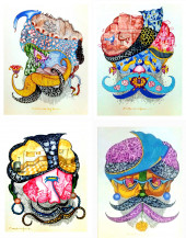 Hukum Series I - IV | 9 X 6 Inches (Each)