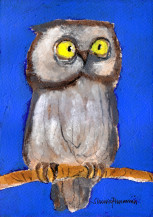 Owl II | 7 X 3 Inches