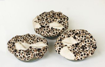 Polka dots | 7 in. diameter x 4 in. height