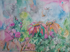 Pollinators 1 | 22 x 28 in.