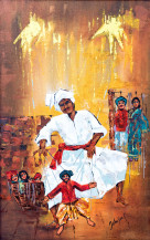 Puppet Seller | 25 X 16 Inches