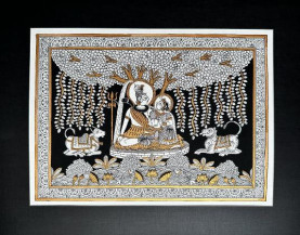 Shiva Parvati  | 15 x 19 in