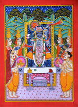 Srinathji Dharshan IV | 14 X 11 Inches