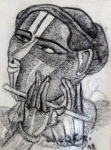 Telengana Man | 12 x 9 Inches
