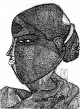 Telengana Woman II | 12 X 9 Inches