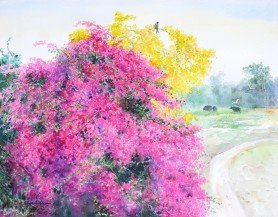 The Pastoral dream | 14 x 18 in.