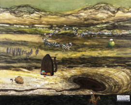The Story of Demolished Ethics | 48 X 60 Inches