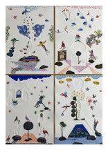 Unconscious Dream (set of 4) | 11 x 8 in. each