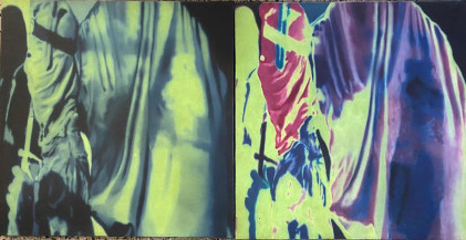 Untitled (Diptych) | 24 X 48 Inches