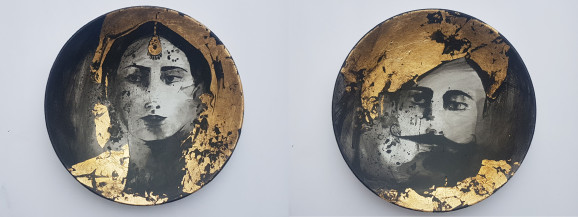 Untitled I and II | 9 Inches Diameter Each