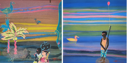 Untitled (set of 2) | 10 x 10 in. each