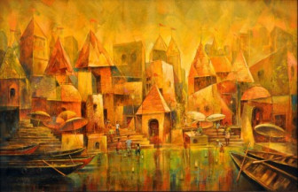 Varanasi 2 | 25 x 42 Inches