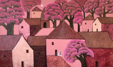 Villagescapes | 36 x 60 in.